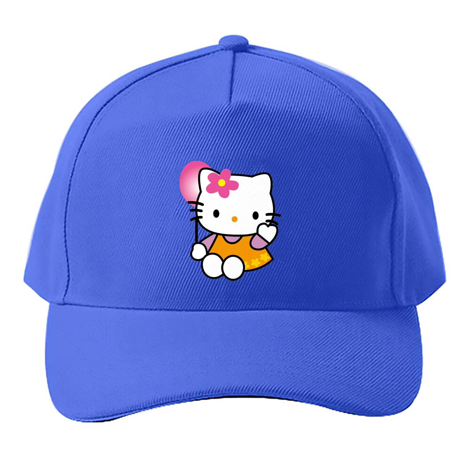 （画像用） Hello Kitty ハローキティ ベースボールキャップ 綿100％ 男女兼用 帽子 スポーツ